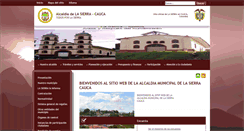 Desktop Screenshot of lasierra-cauca.gov.co